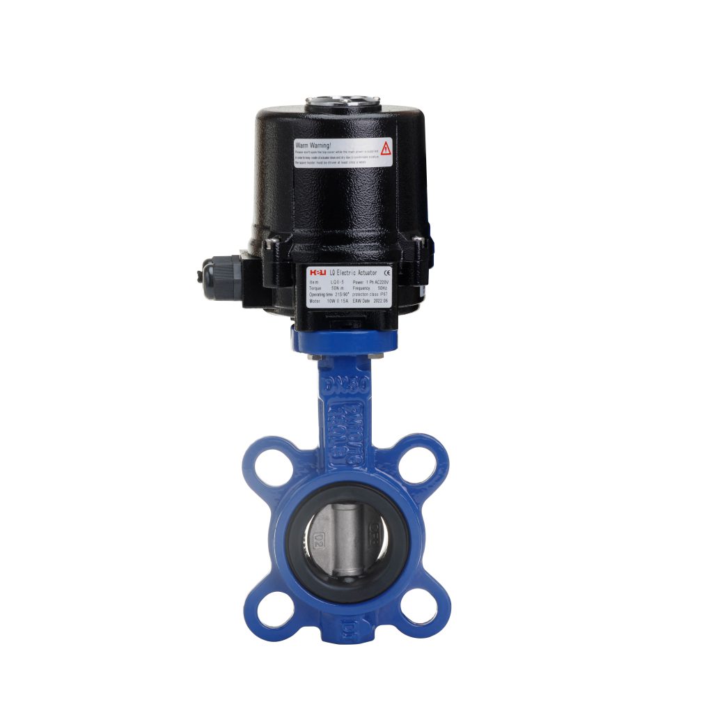 WCB Electric butterfly valve for agricultural irrigation