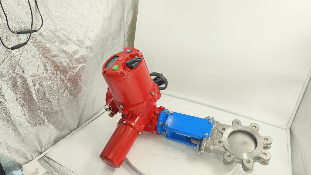 Hydrogen energy electric gate valve